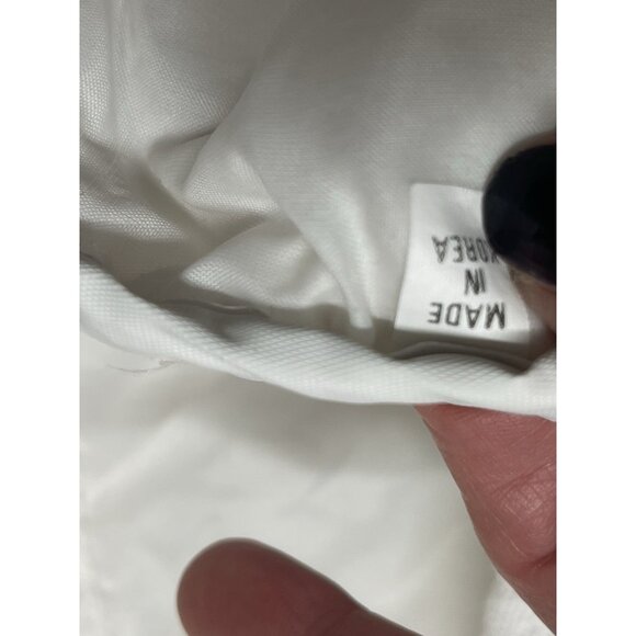 Vintage Vuarnet France Lined Backpack Drawstring Bag White Terry Cloth - Picture 7 of 9